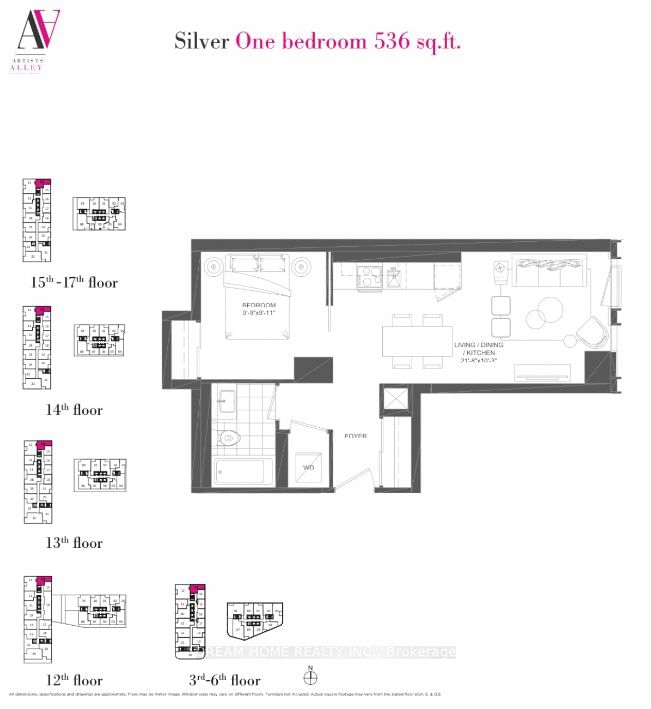 home for lease on 513-121 St Patrick Street