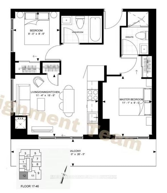 1812 - 8 Widmer St, Toronto, M5V 2E7 | Image 2