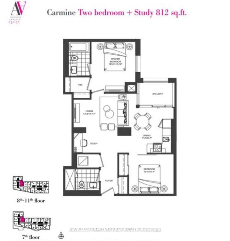 1016 - 121 St Patrick St, Toronto, M5T 0B8 | Image 2