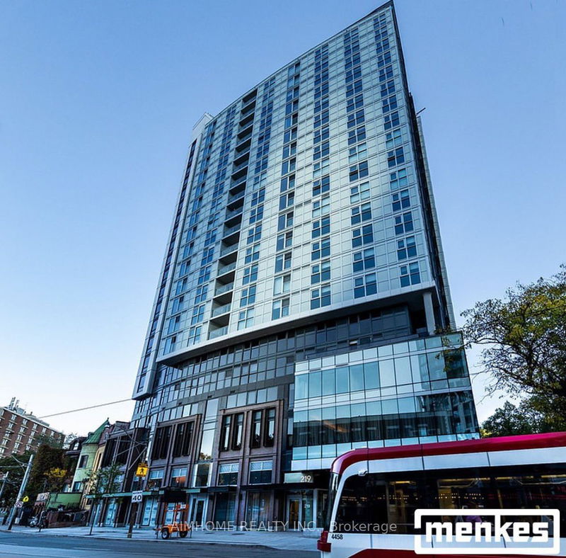 home for lease on 1103-219 Dundas Street E