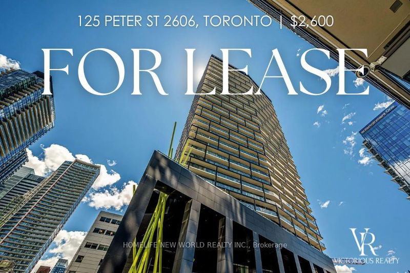 home for lease on 2606-125 Peter Street
