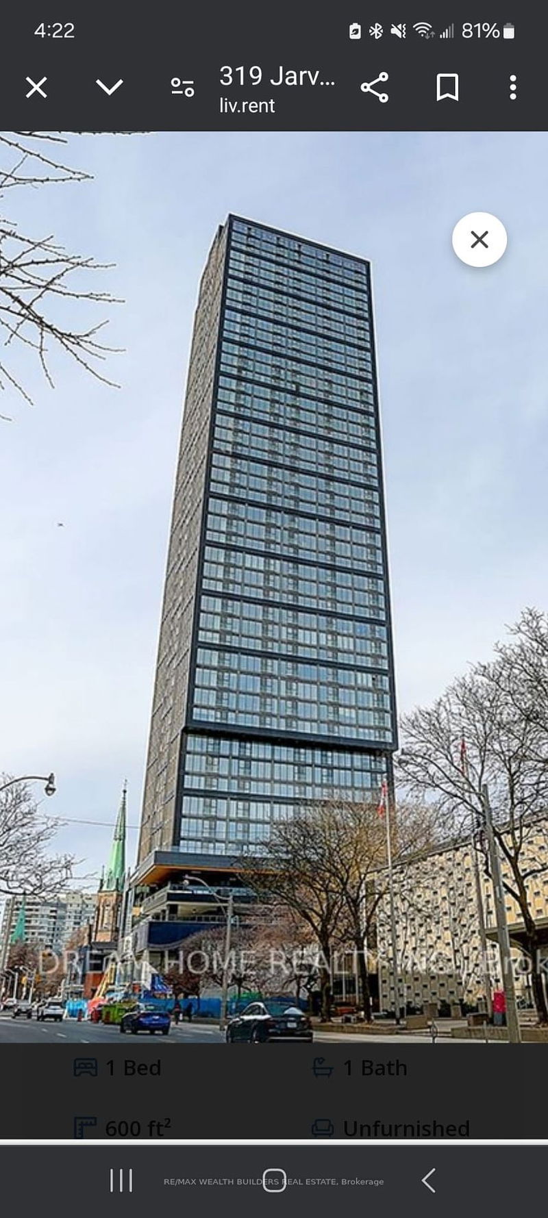home for lease on 3509-319 Jarvis Street