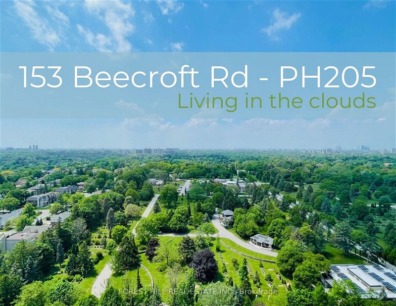 153 Beecroft Rd #PH 205, Toronto, Ontario (MLS C8479798)