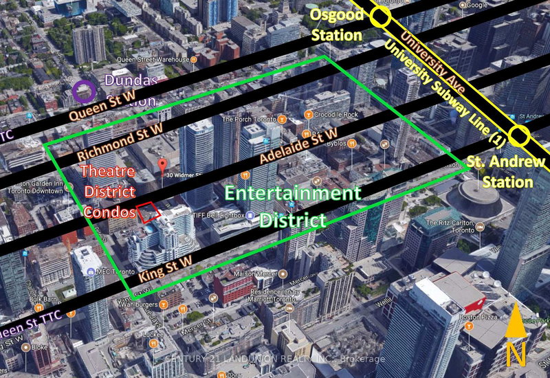 3707 - 8 Widmer St, Toronto, M5V 0W6 | Image 2