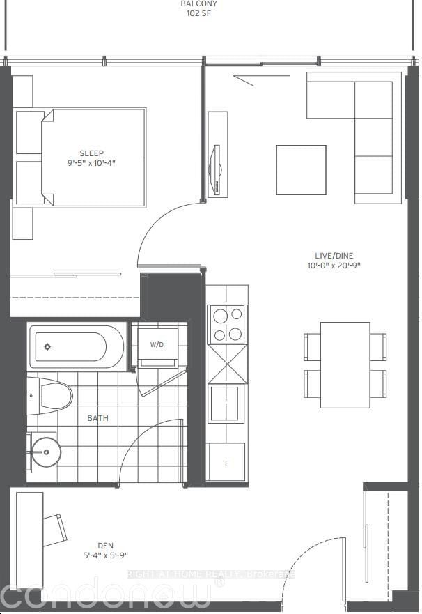 home for lease on 504-161 Roehampton Avenue