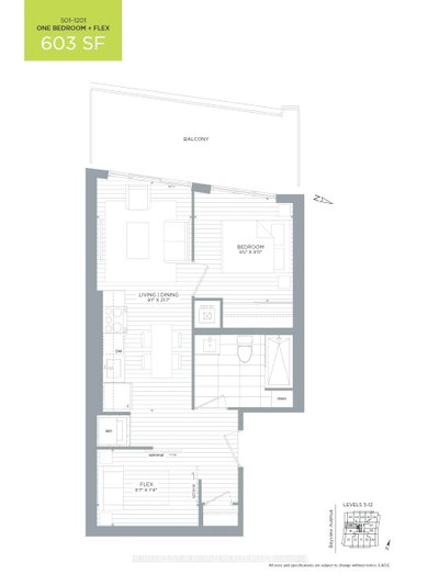 Unit 1101 — 3237 Bayview Avenue — photo 4