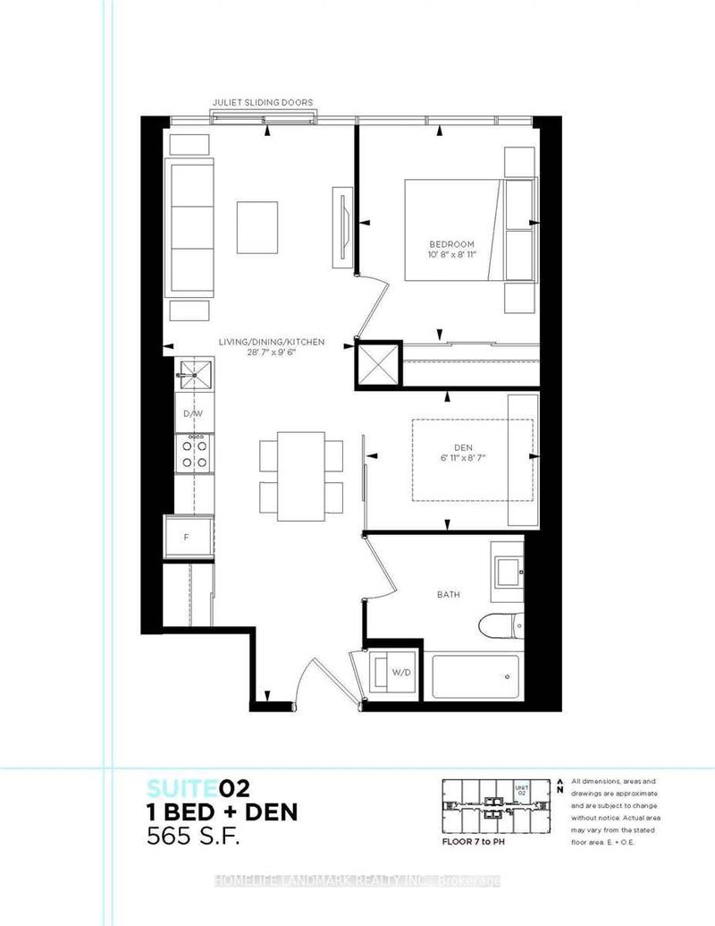 home for lease on 1202-181 Dundas Street E Street