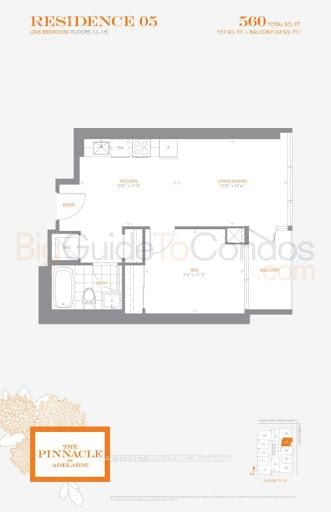 605 - 295 Adelaide St W, Toronto, M5V 1P7 | Image 3