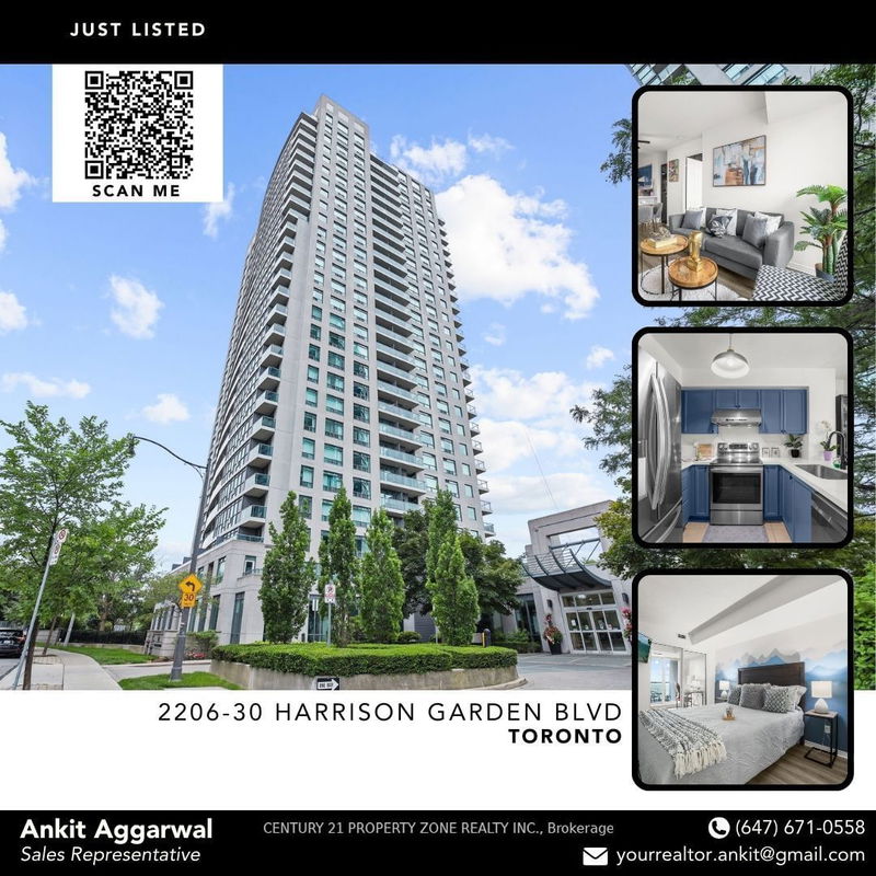  2206 - 30 Harrison Garden Blvd  Toronto, M2N 7A9 | Image 28