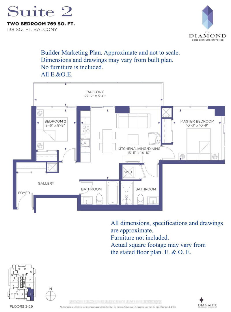 home for lease on 802-75 Canterbury Place
