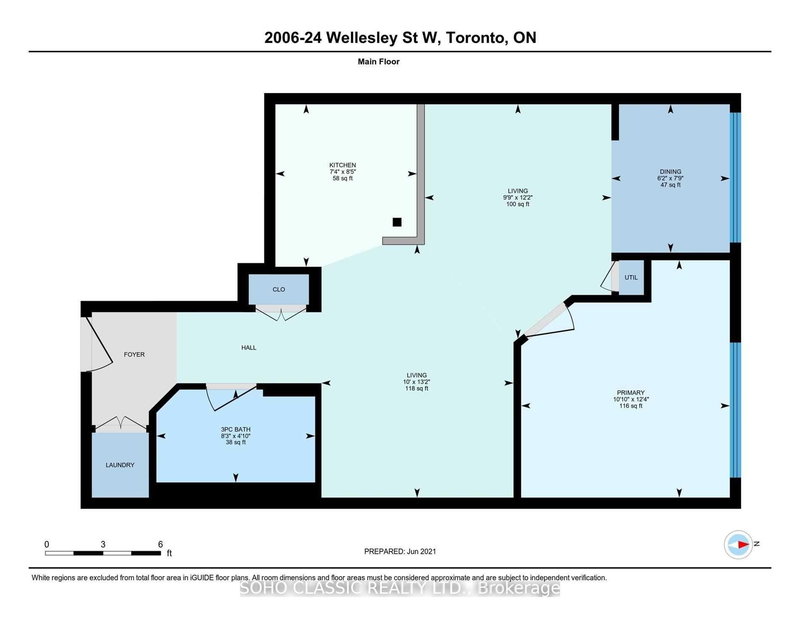 1406 - 24 Wellesley St W, Toronto, M4Y 2X6 | Image 2