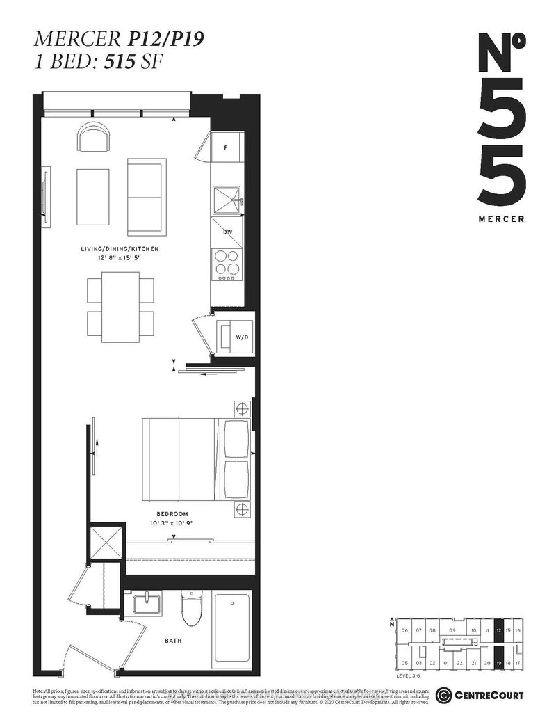  312 - 55 Mercer St  Toronto, M5V 0W4 | Image 1