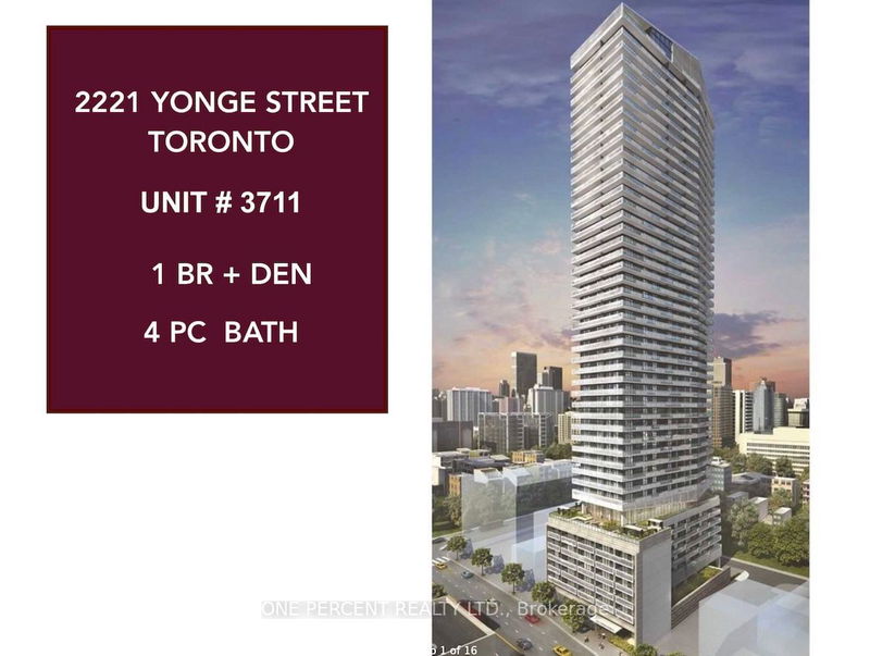  3711 - 2221 Yonge St  Toronto, M4S 0B8 | Image 37