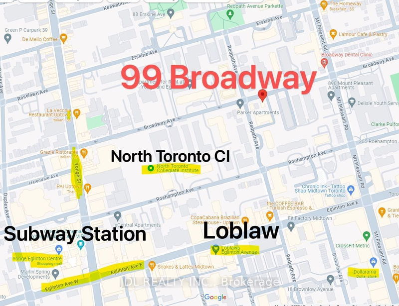  3104 - 99 Broadway Ave  Toronto, M4P 0E3 | Image 2