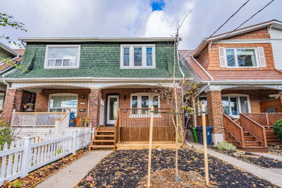 Semi-Detached House leased at Upper-138 Milverton Boulevard, Toronto, Ontario, M4J 1V1 - Danforth - MLS: E10257070