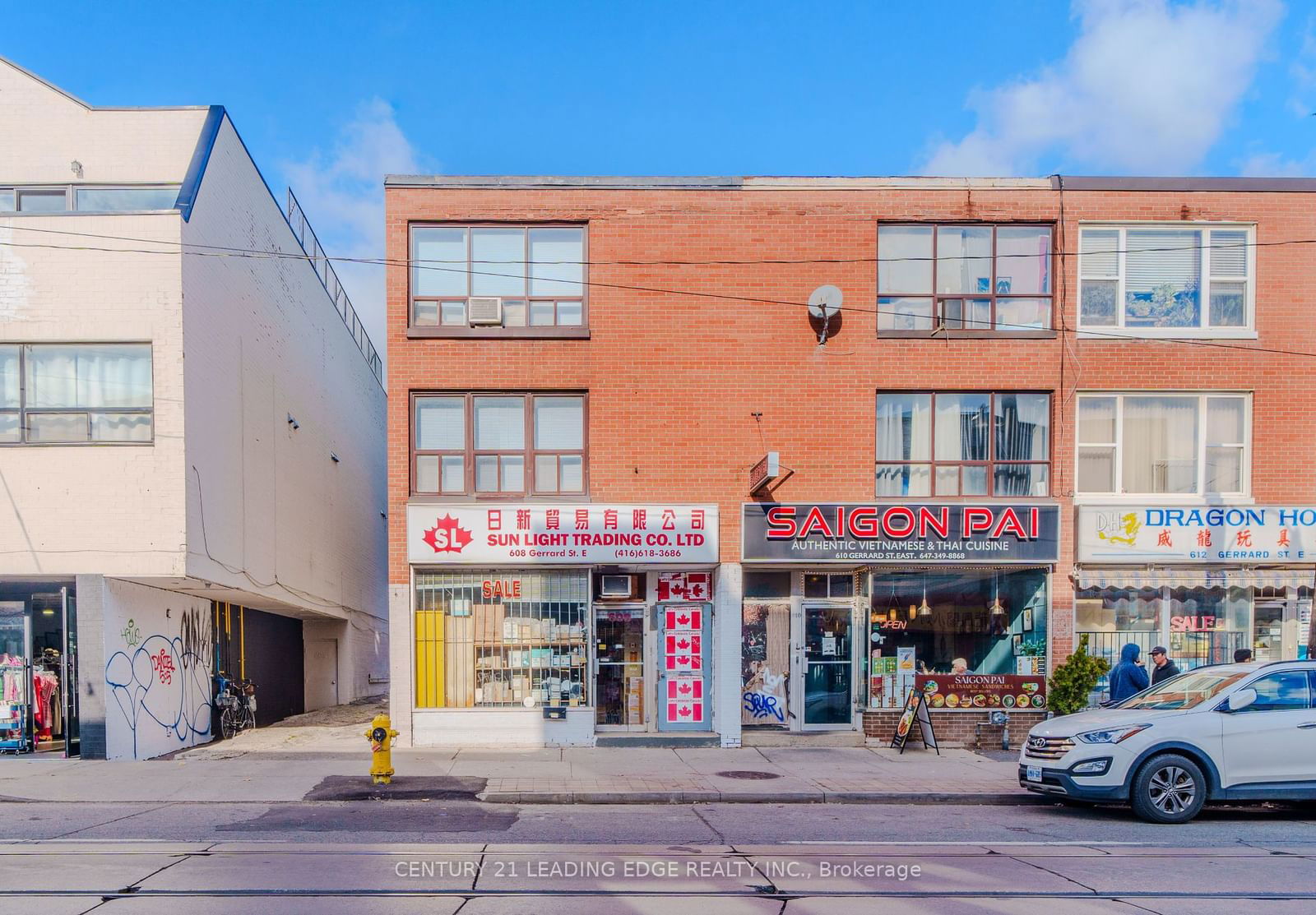 Building in 608 Gerrard Street