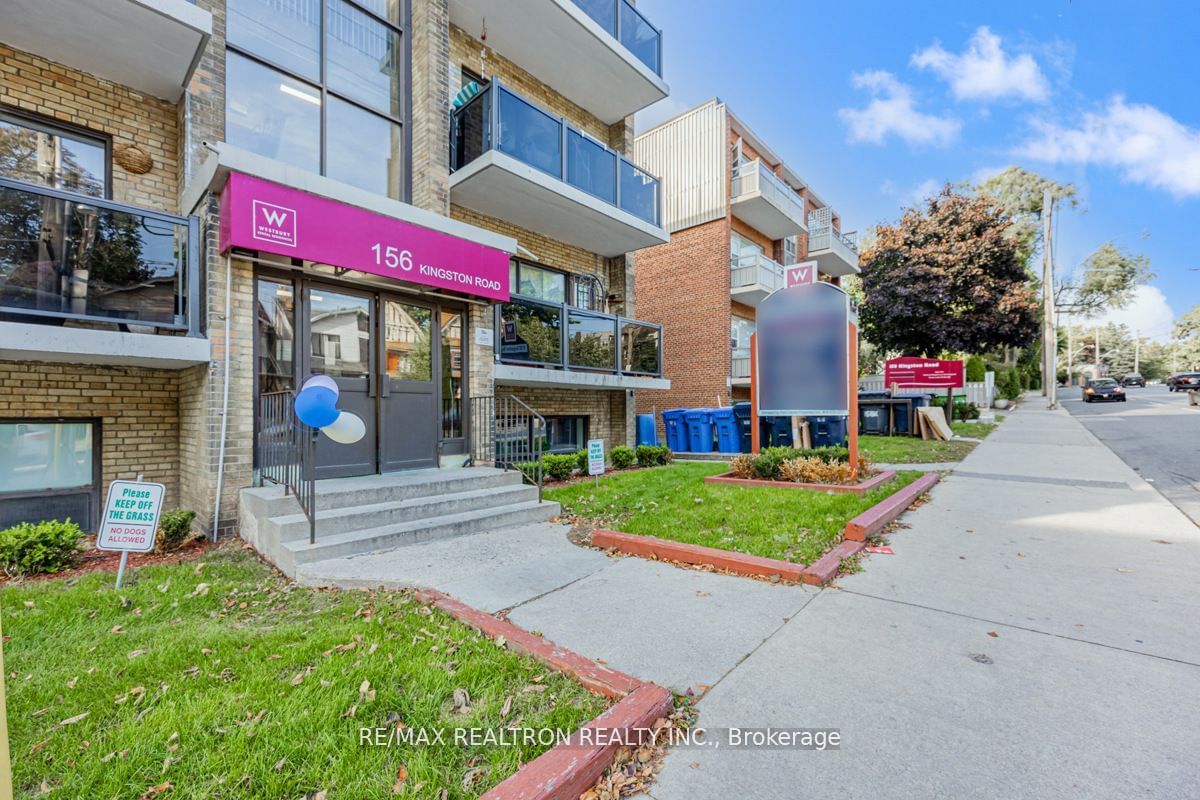 Condo leased at 216-156 Kingston Road, Toronto, Woodbine Corridor, M4L 1S7 - MLS: E11534470