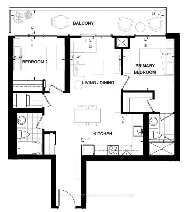 1008 - 2545 Simcoe St N, Oshawa, L1L 0W3 | Image 2