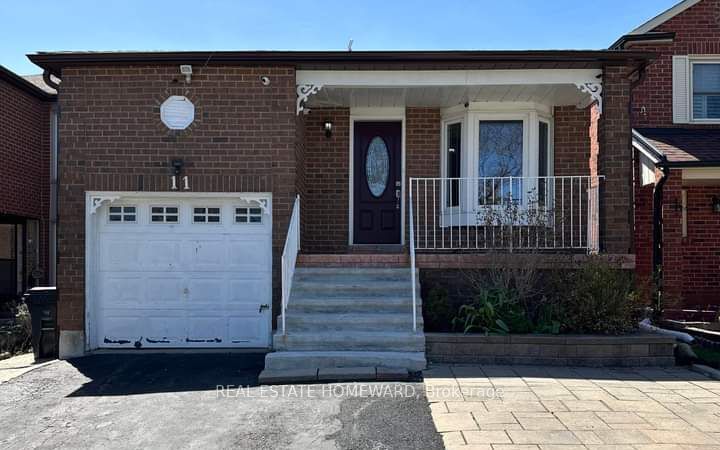 Detached House for lease at Front-11 Feeney Avenue, Toronto, Malvern, M1B 4N2 - MLS: E11907721