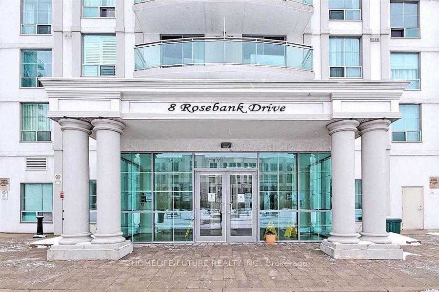 Condo leased at 8i-8 Rosebank Drive, Toronto, Malvern, M1B 5Z3 - MLS: E11911963