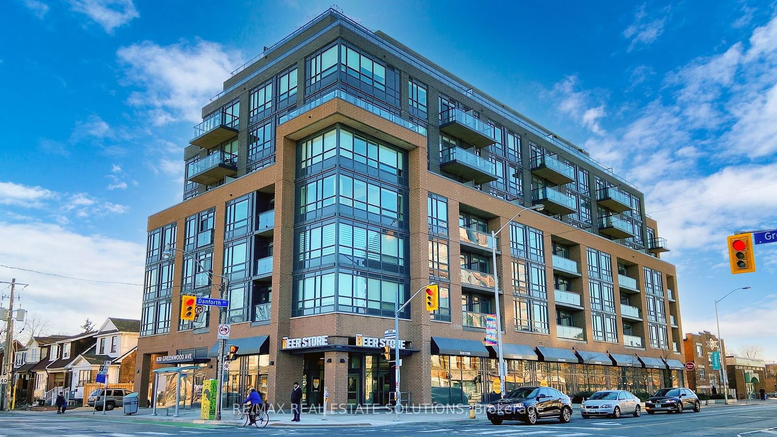 Condo for sale at 414-630 Greenwood Avenue, Toronto, Blake-Jones, M4J 0A8 - MLS: E11920570