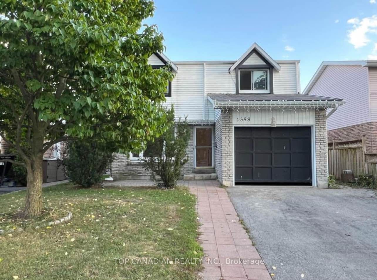 Detached House for lease at 1398 Tampa Crescent, Oshawa, Samac, L1G 6V2 - MLS: E11923754