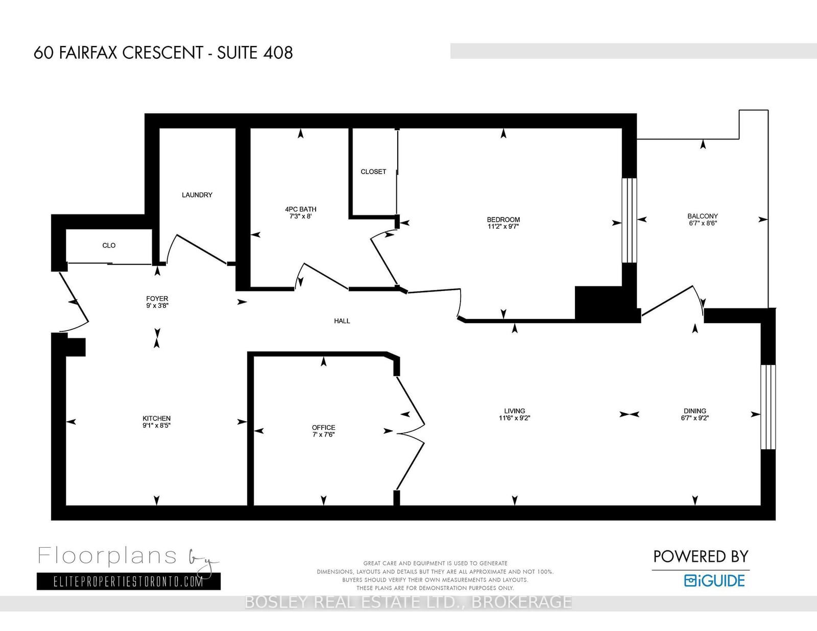 Condo for sale at 408-60 Fairfax Crescent, Toronto, Clairlea-Birchmount, M1L 0E1 - MLS: E11925230