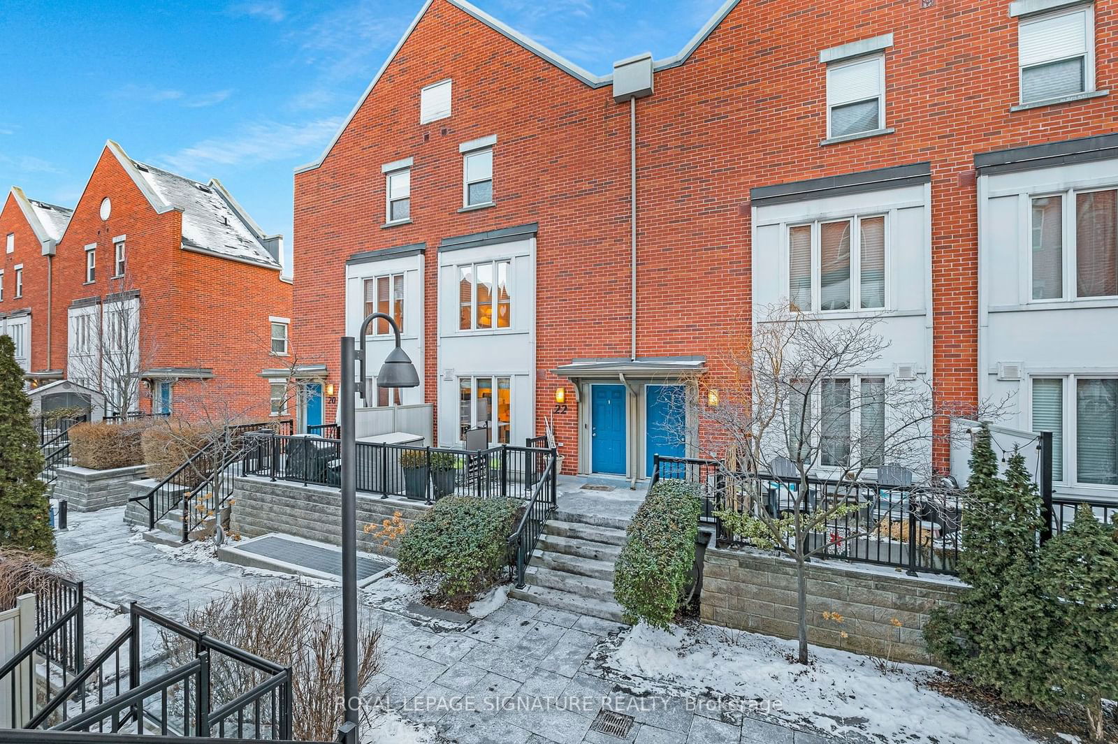 Townhouse for sale at 1-22 Frances Loring Lane, Toronto, South Riverdale, M4M 3E8 - MLS: E11934035