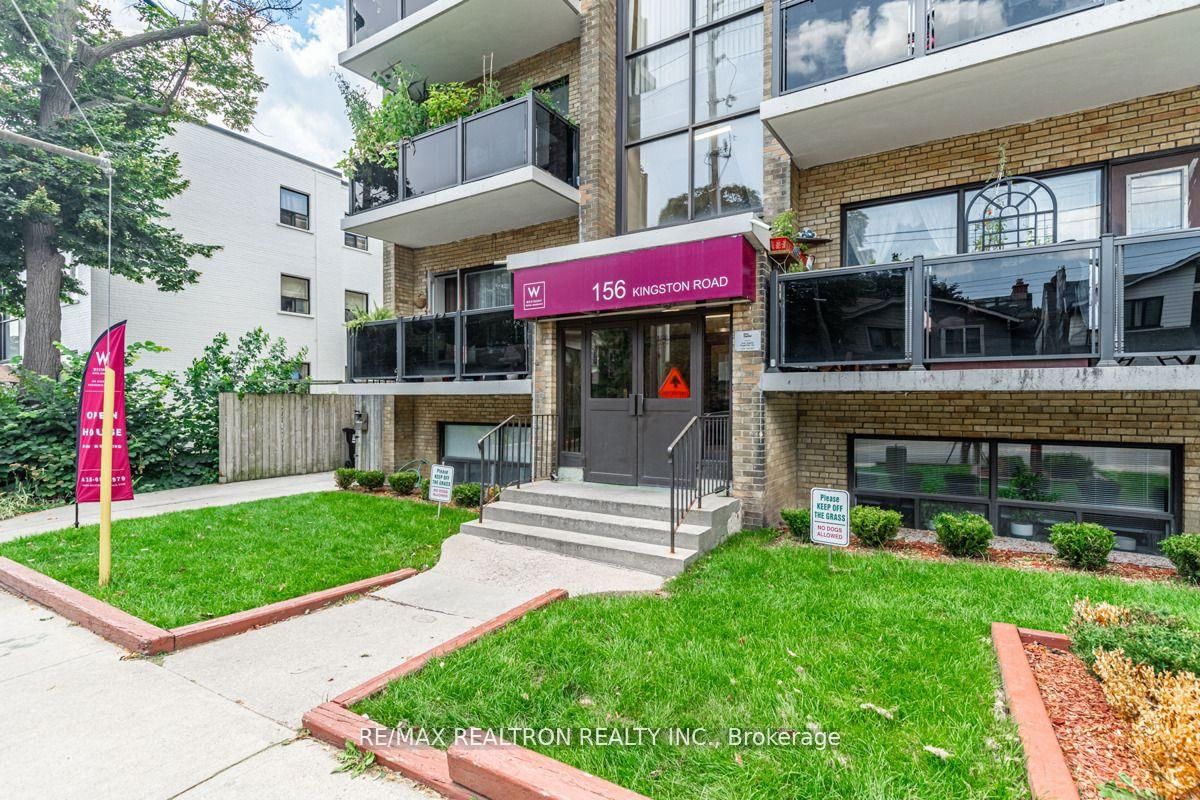 Condo leased at 306-156 Kingston Road, Toronto, Woodbine Corridor, M4L 1S7 - MLS: E11935426