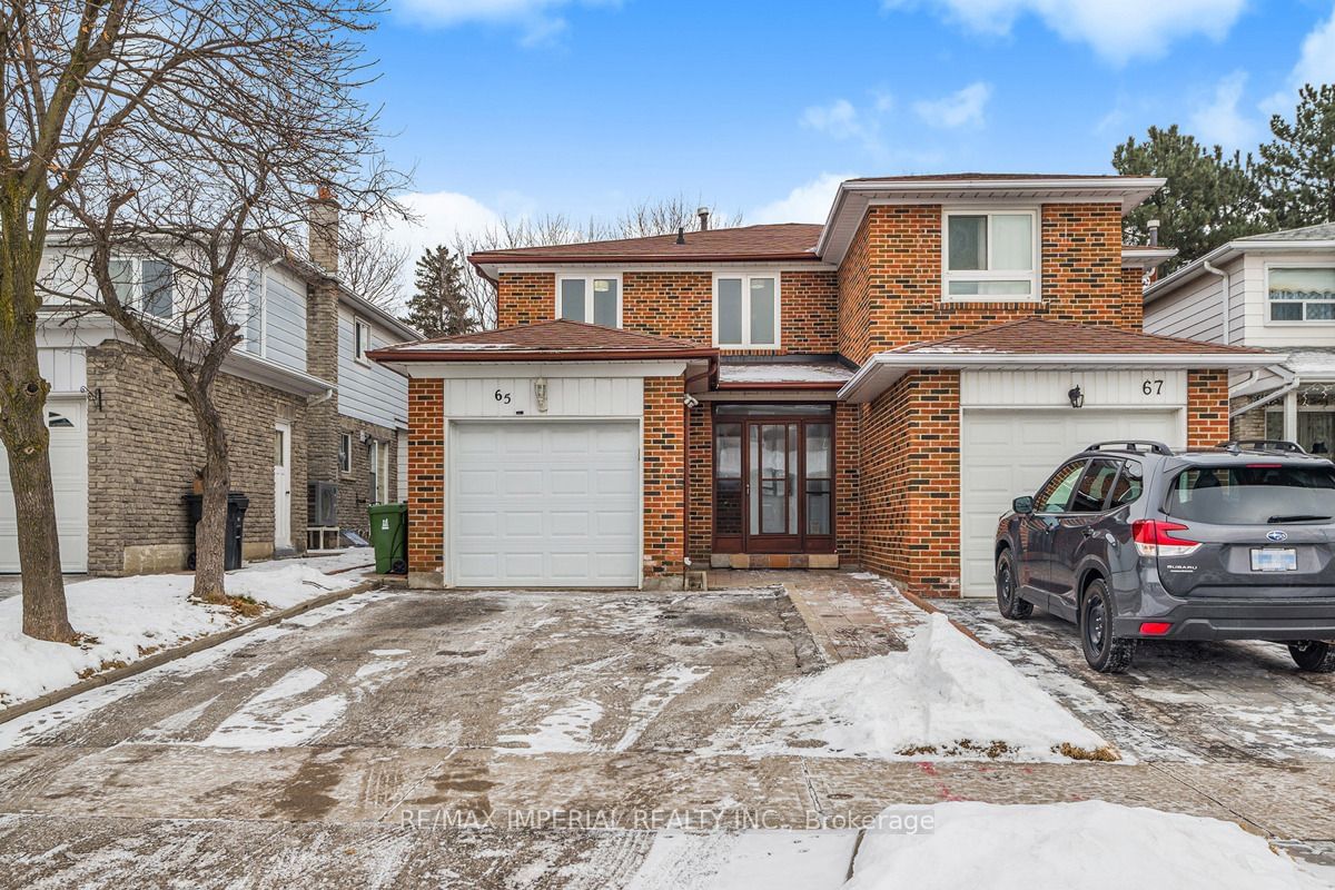 Semi-Detached House for sale at 65 Hartleywood Drive, Toronto, Agincourt North, M1S 3N1 - MLS: E11938903