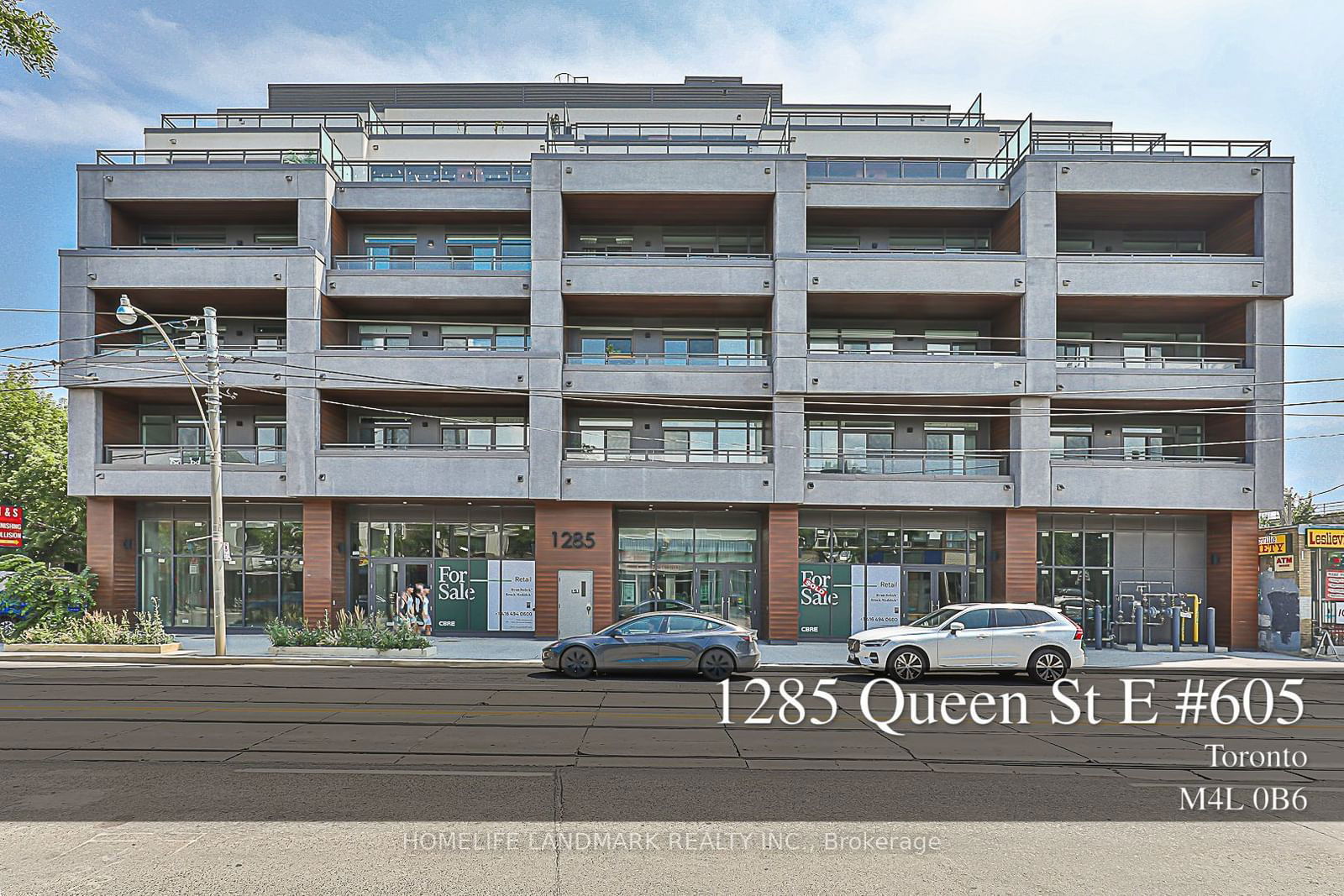 Condo for sale at 605-1285 Queen Street, Toronto, Greenwood-Coxwell, M4L 1C2 - MLS: E11939645