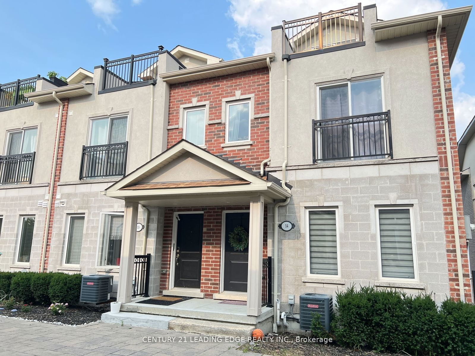 Townhouse for lease at 14-1050 Elton Way, Whitby, Pringle Creek, L1N 2K2 - MLS: E11941204