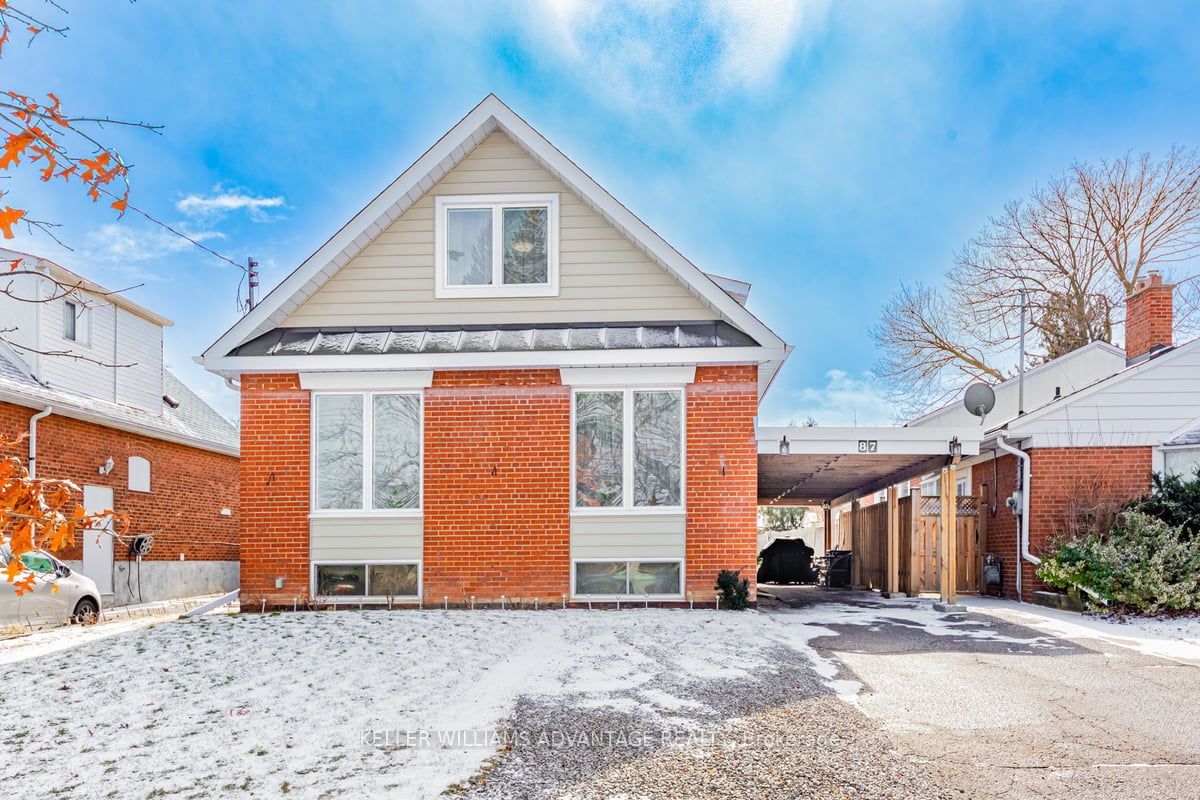 Detached House for sale at 87 Merryfield Drive, Toronto, Dorset Park, M1P 1K3 - MLS: E11943195