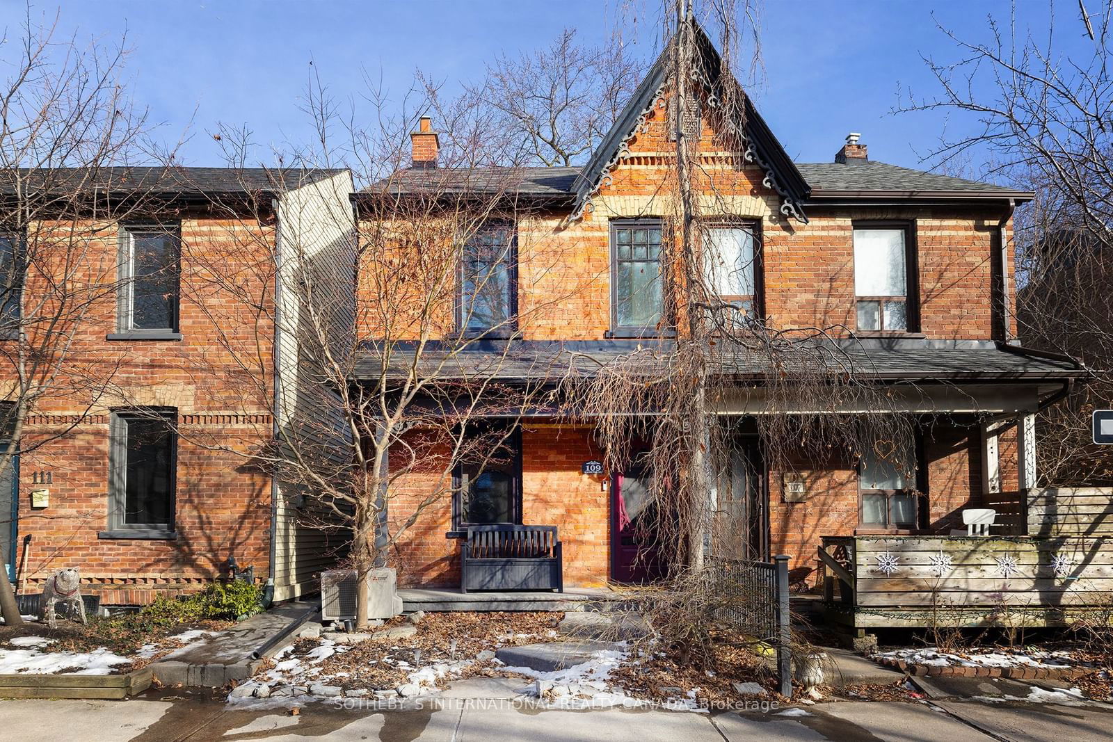 Semi-Detached House for sale at 109 Hamilton Street, Toronto, South Riverdale, M4M 2C7 - MLS: E11943977