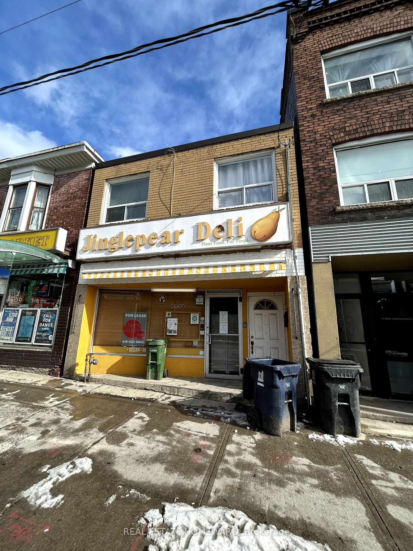 Commercial/Retail leased at Main-245 Greenwood Avenue, Toronto, Greenwood-Coxwell, M4L 2R4 - MLS: E11955359