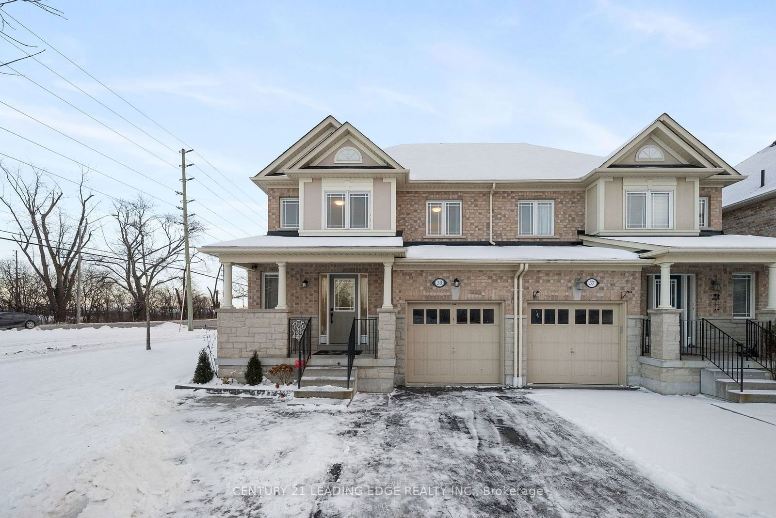 Semi-Detached House sold at 59 Whitlock Crescent, Ajax, Northeast Ajax, L1Z 2B2 - MLS: E11957206