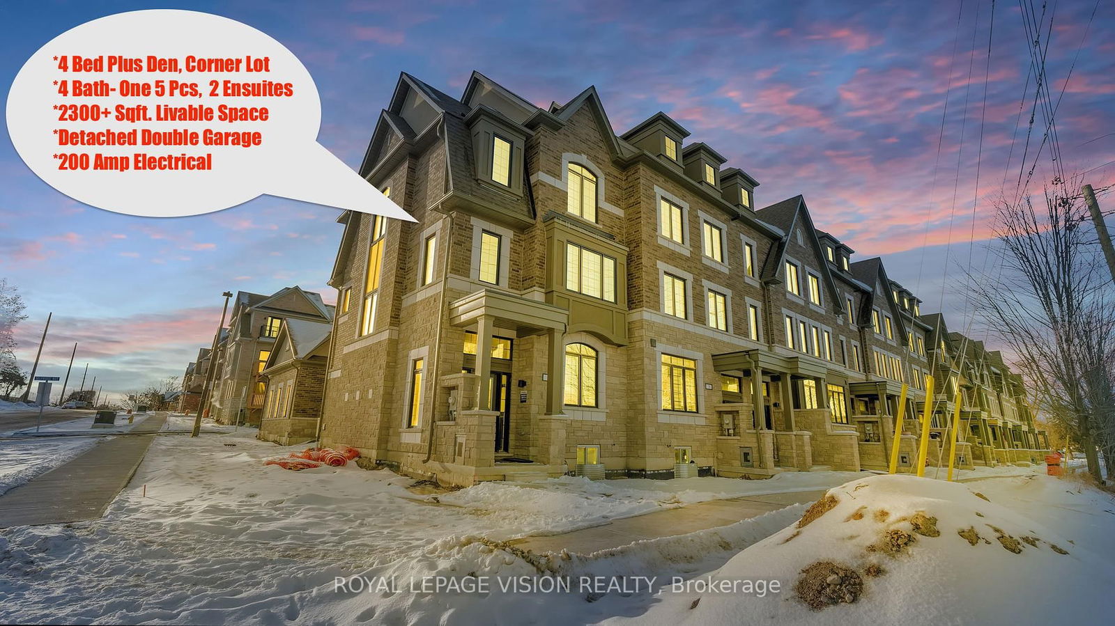 Townhouse sold at 1 Selfridge Way, Whitby, Downtown Whitby, L1N 0N9 - MLS: E11960816