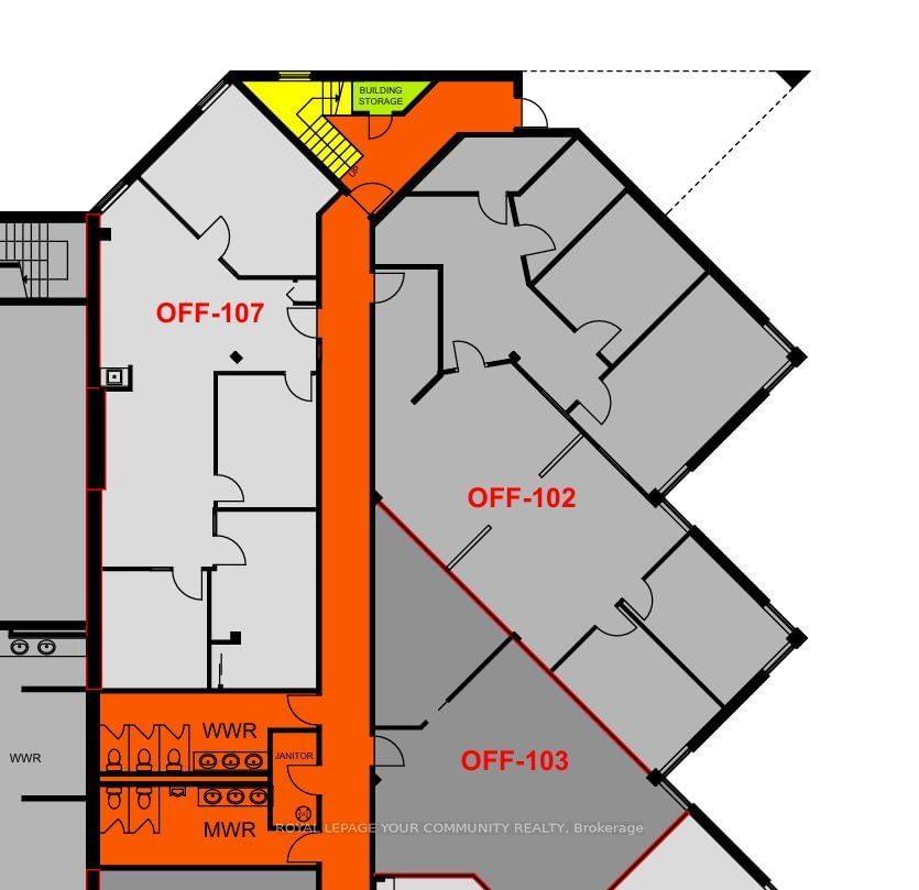 Office for lease at 102-1450 Hopkins Street, Whitby, Whitby Industrial, L1N 2C3 - MLS: E11962404