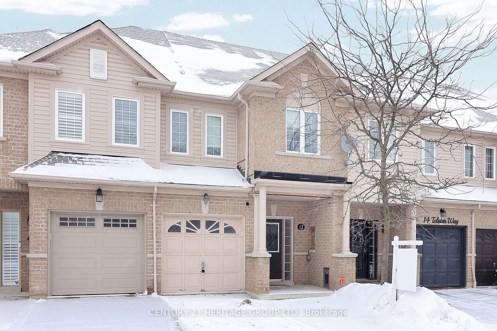 Townhouse for sale at 12 Telstar Way, Whitby, Brooklin, L1M 0G2 - MLS: E11962464