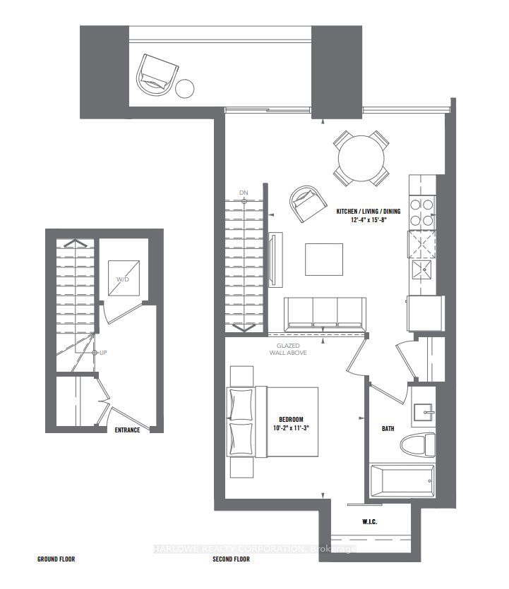 Condo leased at 175 E-1610 Charles Street, Whitby, Port Whitby, L1N 0P5 - MLS: E11963049