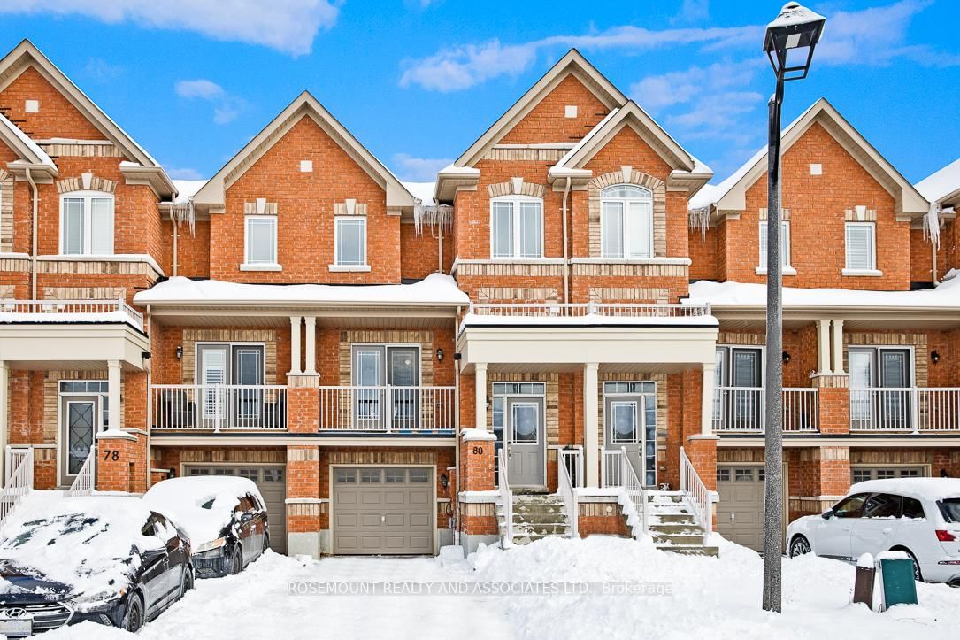 Townhouse for sale at 80 Wimbledon Court, Whitby, Williamsburg, L1P 0A6 - MLS: E11979663