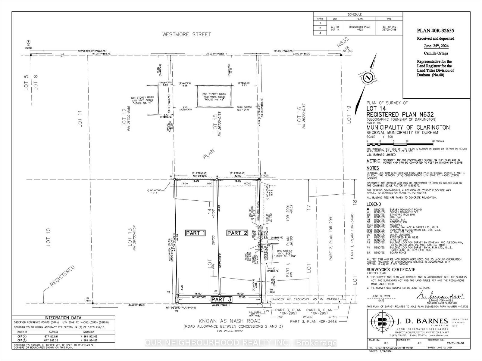 Vacant Land for sale at 1712 Nash (Part 1) Road, Clarington, Courtice, L1E 2L8 - MLS: E11981709