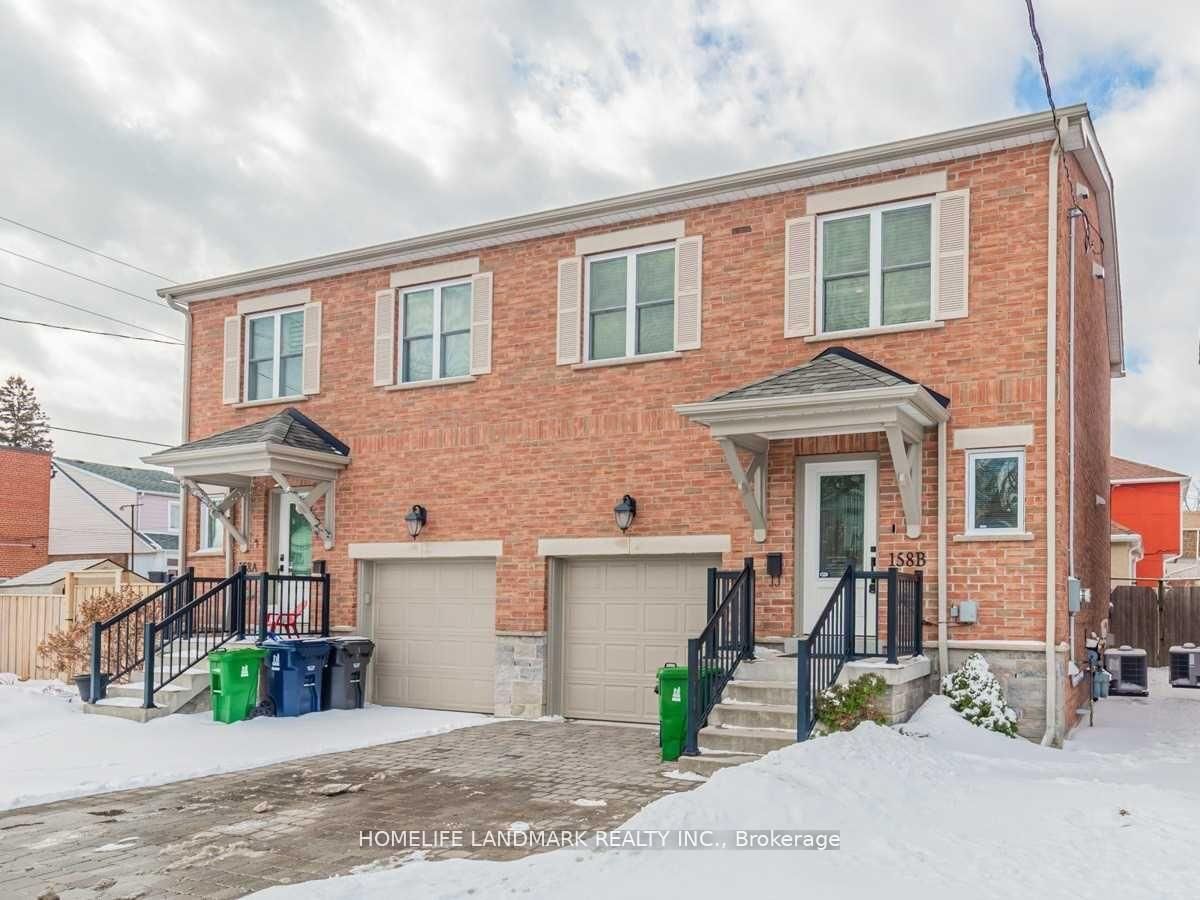 Semi-Detached House for sale at 158b Glebemount Avenue, Toronto, Danforth Village-East York, M4C 3S7 - MLS: E11984396