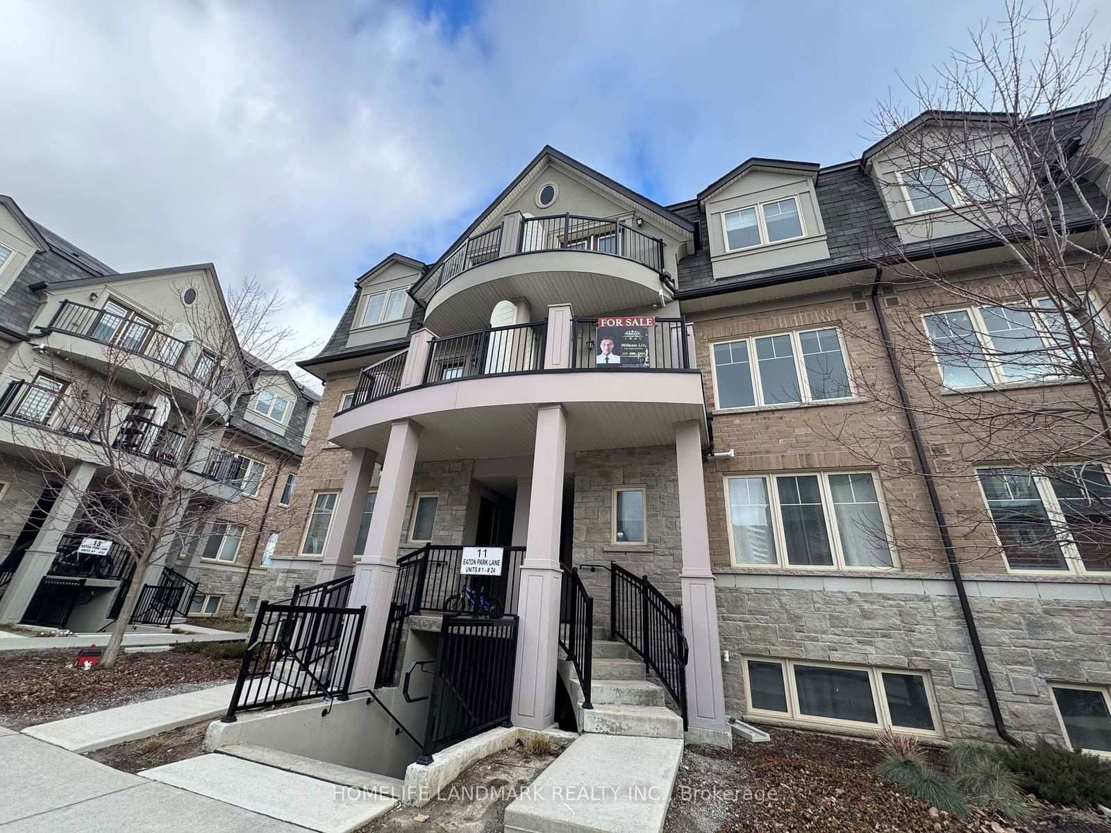 Townhouse for lease at 7-11 Eaton Park Lane, Toronto, L'Amoreaux, M1W 3Z9 - MLS: E11985576