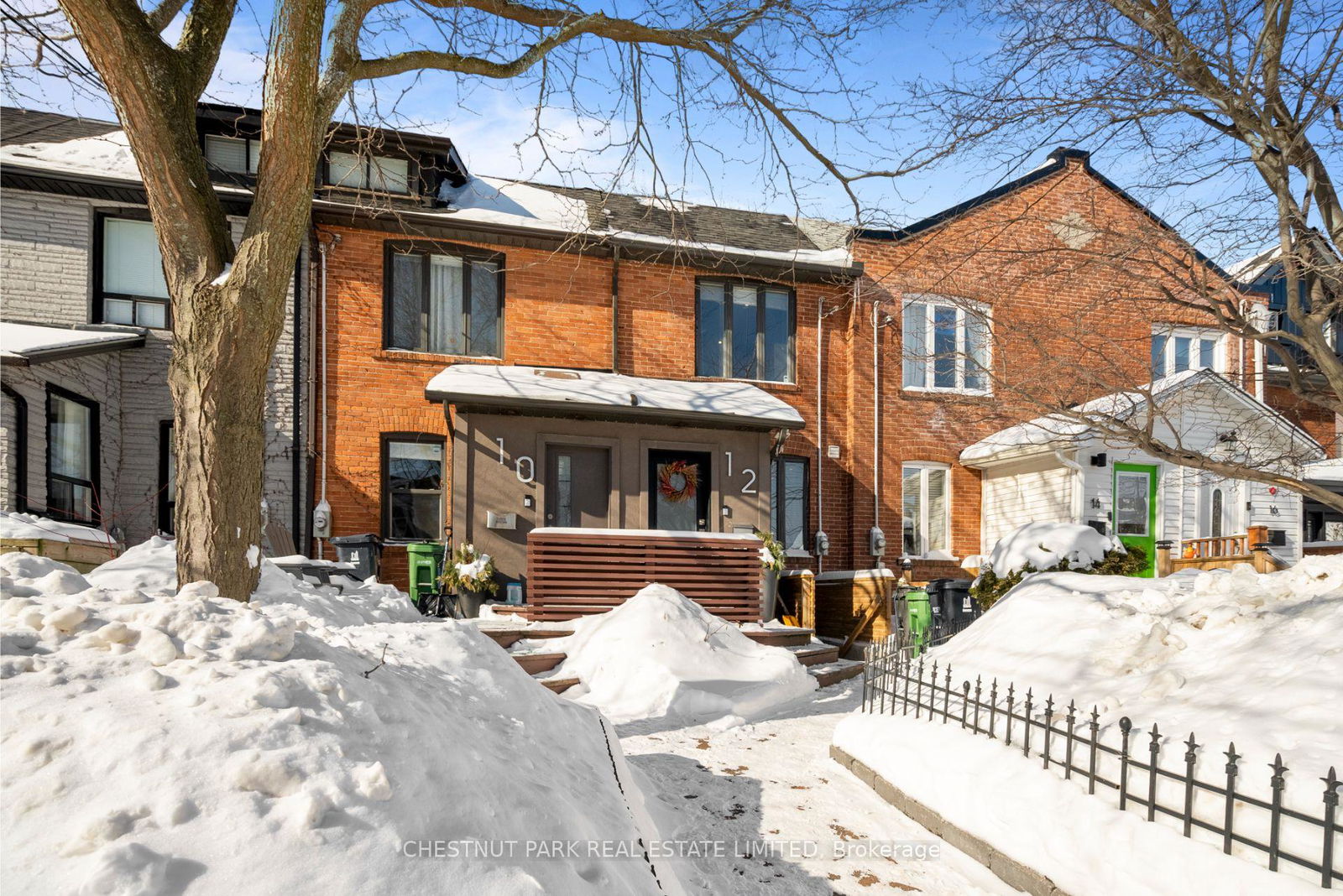 Townhouse sold at 12 Hannaford Street, Toronto, East End-Danforth, M4E 3G7 - MLS: E11985610