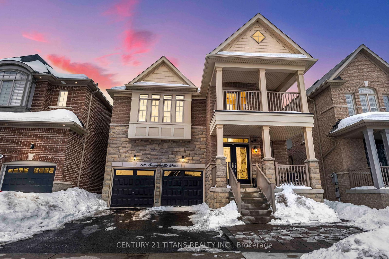 Detached House for sale at 105 Stannardville Drive, Ajax, Northwest Ajax, L1T 0M4 - MLS: E11988990