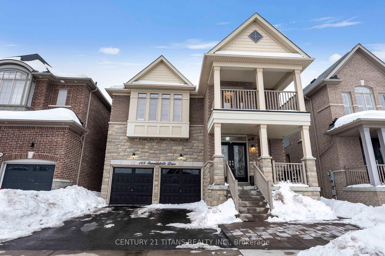 Detached House for sale at 105 Stannardville Drive, Ajax, Northwest Ajax, L1T 0M4 - MLS: E11988990