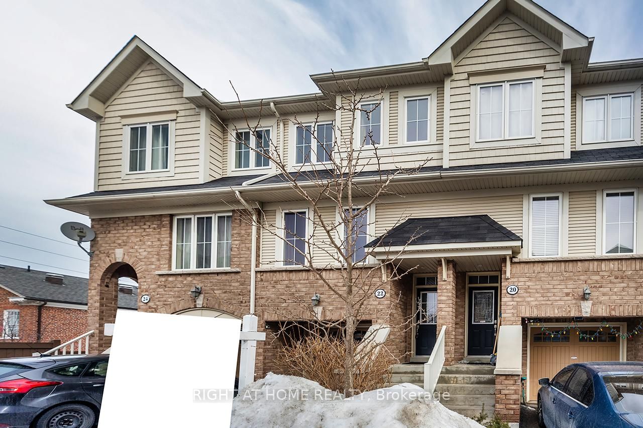 Townhouse for sale at 22 Martinworth Lane, Ajax, Central East, L1Z 0L1 - MLS: E11991390