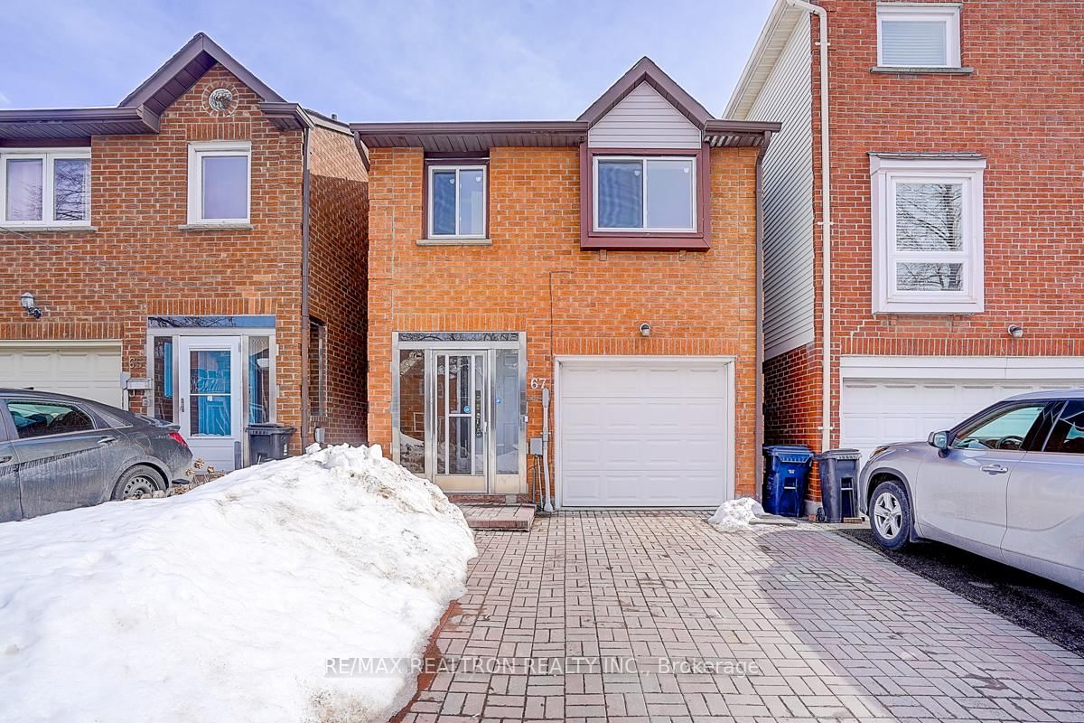 Detached House for sale at 67 West Burton Court, Toronto, Agincourt South-Malvern West, M1S 4P7 - MLS: E11998668