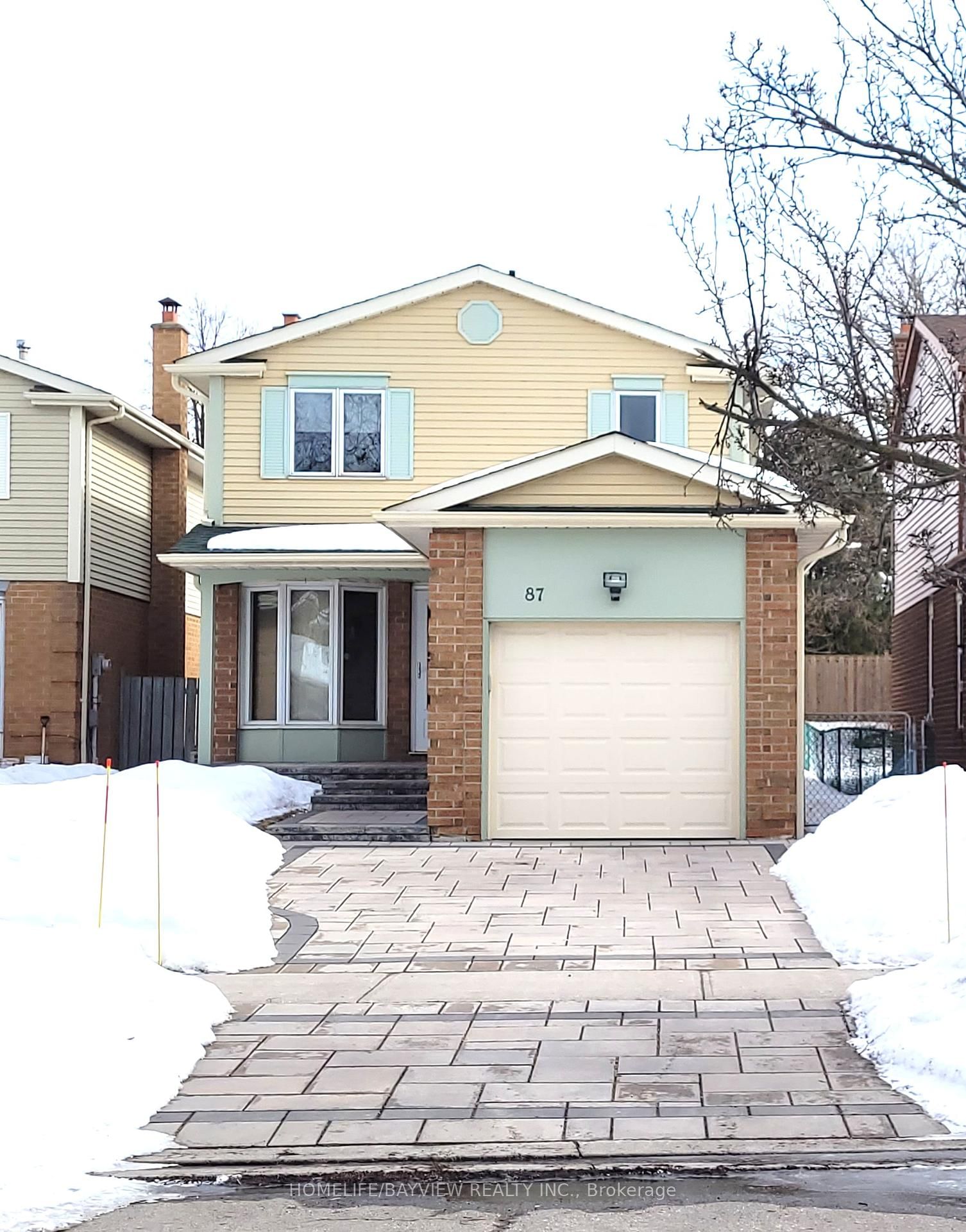 Detached House for sale at 87 Moorehouse Drive, Toronto, Milliken, M1V 2E2 - MLS: E11998675